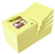 3M 62212SY zelfklevend notitiepapier Vierkant Geel 90 vel Zelfplakkend