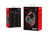 GENESIS NEON 360 Zestaw słuchawkowy Przewodowa Opaska na głowę Gaming Czarny, Czerwony