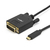 Rocstor Y10C205-B1 video cable adapter 0.396 m USB Type-C DVI Black