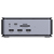 Lindy 43372 laptop dock & poortreplicator Docking USB4 Antraciet