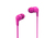 Philips TAE1105PK/00 fejhallgató és headset Vezetékes Hallójárati Hívás/zene Rózsaszín