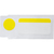 Brady B33-250-494-YL printer label White, Yellow Self-adhesive printer label