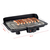 Korona Barbecue Tischgrill XXL Dessus de table Electrique Noir 2200 W