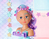 BABY born Sister Styling Mermaid Head Badepuppe Mehrfarbig