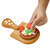 Play-Doh Kitchen Creations La Pizzeria, playset con 6 vasetti di pasta modellabile e 8 accessori