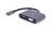 Gembird A-USB3C-HDMIVGA-01 USB graphics adapter 3840 x 2160 pixels Grey