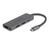 DeLOCK 87804 Notebook-Dockingstation & Portreplikator Kabelgebunden USB 3.2 Gen 1 (3.1 Gen 1) Type-C Grau