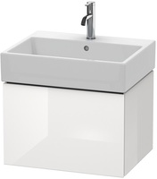 Duravit Waschtischunterbau L-CUBE 394x584x459mm taupe LC617509191