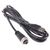 RS PRO USB-Kabel, Mini-USB B / USBA, 2m Schwarz