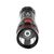 RS PRO Taschenlampe LED Schwarz im Alu-Gehäuse , 250 lm / 236 m, 167 bis 226 mm