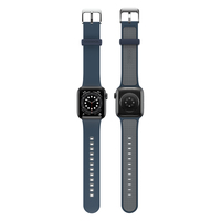OtterBox Watch Band für Apple Watch Series 9/8/7/6/SE/5/4 - 41mm /40mm /38mm Small Finest Hour - Dunkelblau - Armband - Silikon - Smart Wearable Accessoire Band