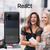 OtterBox React Samsung Galaxy A42 5G - Black Crystal - clear/Black - ProPack - Case