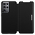 OtterBox Strada - Leder Flip Case - Samsung Galaxy S21 Ultra 5G Shadow - Schwarz - ProPack (ohne Verpackung - nachhaltig) - Schutzhülle