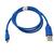 Micro-USB - 0,95m in Blau