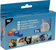 Pflaster 5x2,5 blau selbsthaftend 2er Pack