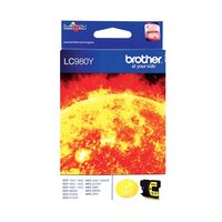 Brother LC980Y Yellow Inkjet Cartridge