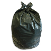 Boîte de 1000 sacs poubelles 2 noeuds 30 litres standard Vert Foncé 50x65cm 10 microns matière végétale