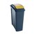 VFM Recycling Bin With Lid 25 Litre Yellow (Dimensions: 190 x 400 x 510mm) 38428