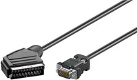 Audio-Video-Kabel 2,0 m, Scartstecker>15-pol High-Density Stecker