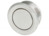 Drucktaster, 1-polig, silber, unbeleuchtet, 0,125 A/48 V, Einbau-Ø 19 mm, IP67,