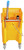 Doppelfahreimer Clean Basic mit Presse; 49x28x69 cm (LxBxH); gelb