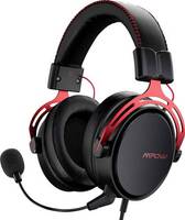 Mipow MiPow Gamer Over Ear headset Vezetékes Stereo Fekete, Piros mikrofon zajelnyomás Hangerő szabályozás