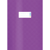 Heftumschlag, für Hefte A4, Polypropylen-Folie, 21 x 29,7 cm, violett gedeckt