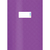 Heftumschlag, für Hefte A4, Polypropylen-Folie, 21 x 29,7 cm, violett gedeckt