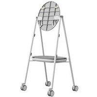 Steelcase Roam Mobile Stand , Grey Multimedia Cart ,