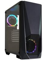 Computer Case Midi Tower Black, ,