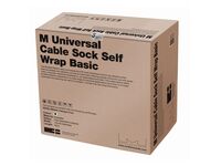 M Universal Cable Sock Self Wrap Basic 19mm Black 50m Egyéb