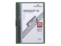 Durable Duraclip® Klemmap A4, 1-30 vel, Groen (pak 25 stuks)