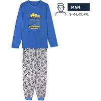 PIJAMA LARGO SINGLE JERSEY MINIONS