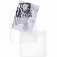 Briefumschläge Offset transparent 110x110mm 90g/qm HK VE=100 Stück weiß