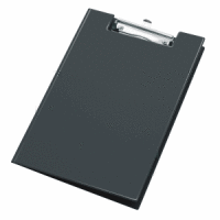 Clipboard Exquisit A4 PVC schwarz