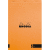 Notizblock Nr. 18 A4 21x29,7cm 80 Blatt 80g blanko orange