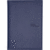 Buchkalender Manager-Timer 21x26cm 1 Woche/2 Seiten blau 2024