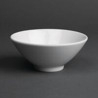 Royal Porcelain Classic Kana Rice Bowls in White 130mm Pack Quantity - 12