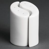 Olympia Ying Yang Salt and Pepper Shaker Sets in White - 95mm Pack of 12