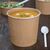 Fiesta Green Compostable Soup Containers in Brown - Paperboard - 118mm 740ml