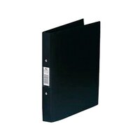 Rexel Budget 2 Ring Binder Polypropylene A4 Black (Pack of 10) 13422BK