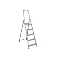 Aluminium Step Ladder 5 Step (Platform sits 980mm Above the Floor) 405007