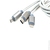 Unité(s) Câble de charge USB "3 en 1" USB vers Micro-USB / Type-C / Lightning iP