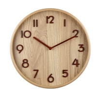 Orologio da parete Wood - ťťdiametro 32 cm - legno - Methodo