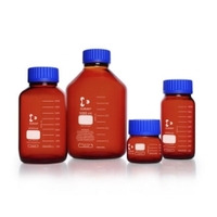 Weithalslaborflaschen GLS 80® DURAN® braun mit Schraubverschluss | Nennvolumen: 20000 ml