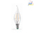 LED Filament Windstoß-Kerzenform C35T, E14, 3W 2700K 250lm, klar