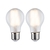 2er-Set LED Filament Standardform A60, 230V, E27, 7W 2700K 806lm, matt