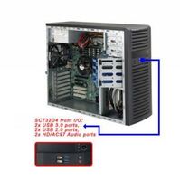 Server Geh MT/2x600W/4x 3.5" SC732i-600B - Midi/Minitower - Geh�+�use - Mid-Towe