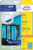Ordner-Etiketten, A4 mit ultragrip, 38 x 192 mm, 20 Bogen/140 Etiketten, blau