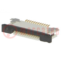 Connector: FFC/FPC; horizontal; PIN: 12; top contacts,ZIF; SMT